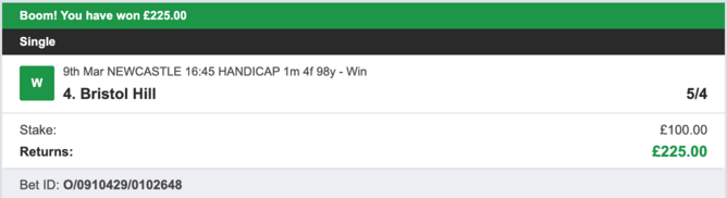 Bet Prediction For Today - Winner - 09/03/2023