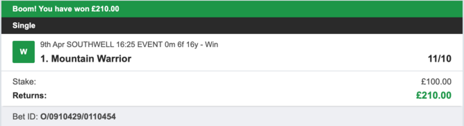 Bet Prediction For Today - Winner - 09/04/2023