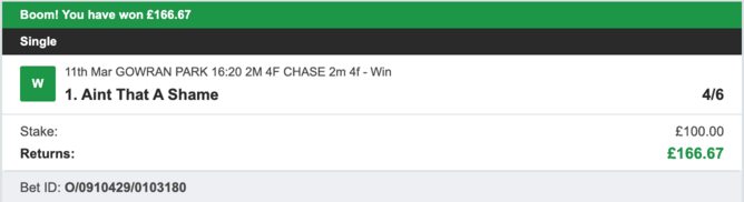Bet Prediction For Today - Winner - 11/03/2023